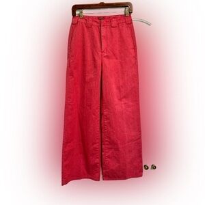 Dickies Wide Leg Pinkish Red Jeans